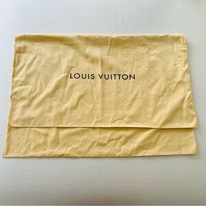 Authentic Louis Vuitton Folded Dust Bag Large 30 x 22 inch